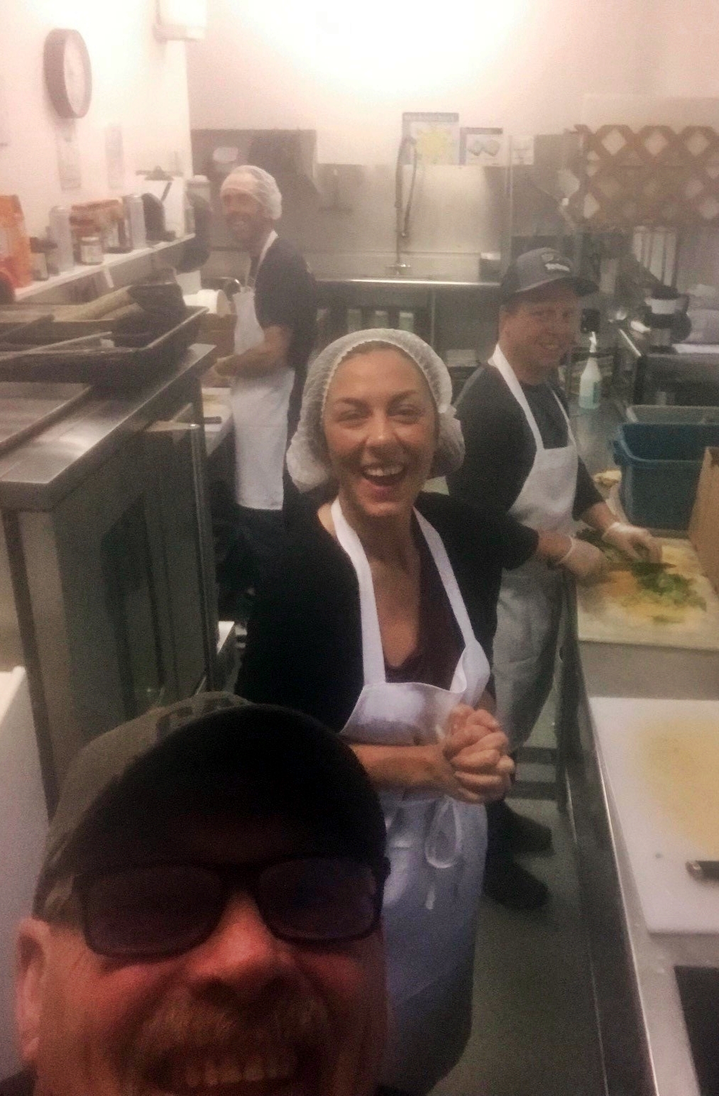 Eagle Rock serves lunch to 70 people at the Kamloops Mustard Seed