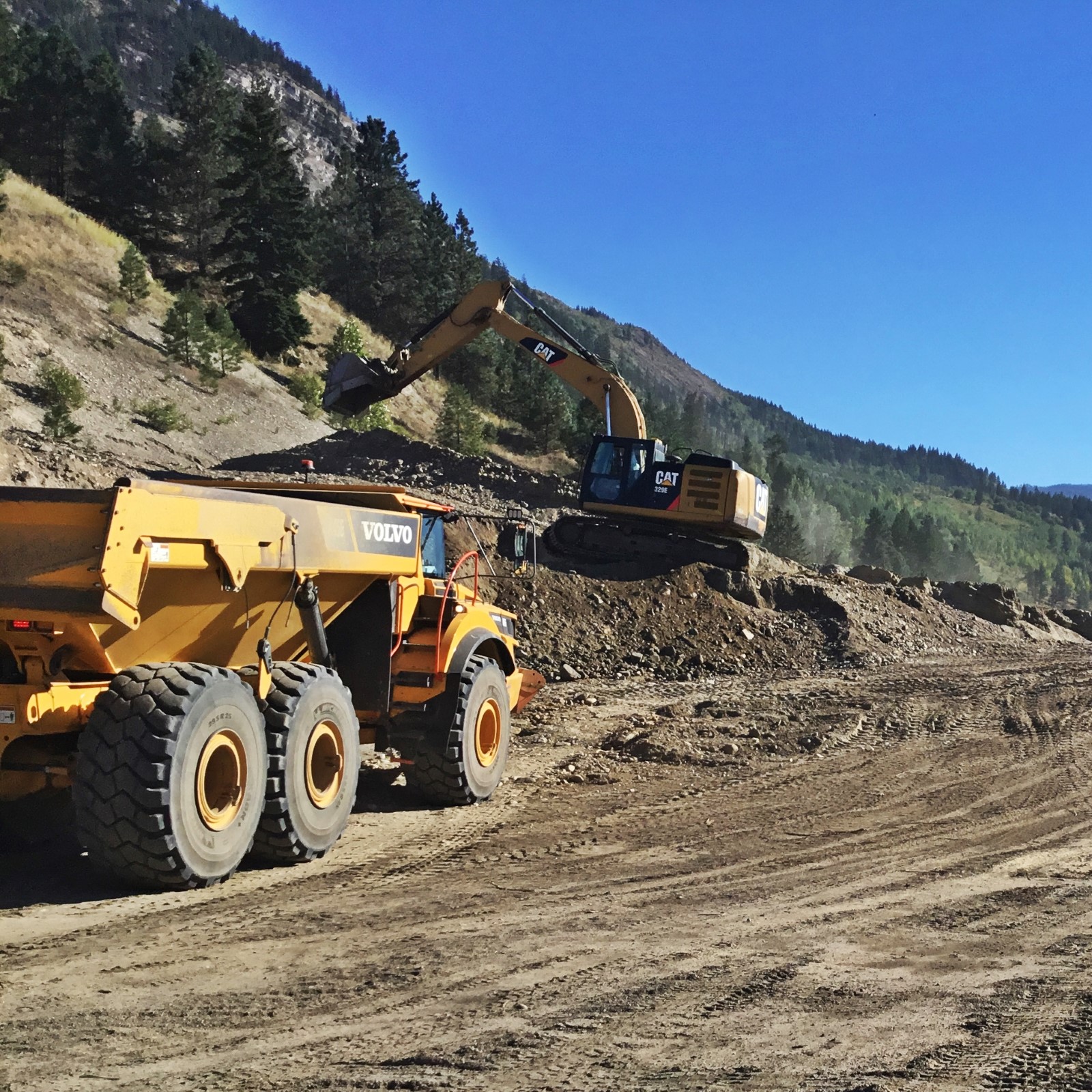 Dawson Civil breaks ground in Chase, B.C. // Dawson Group