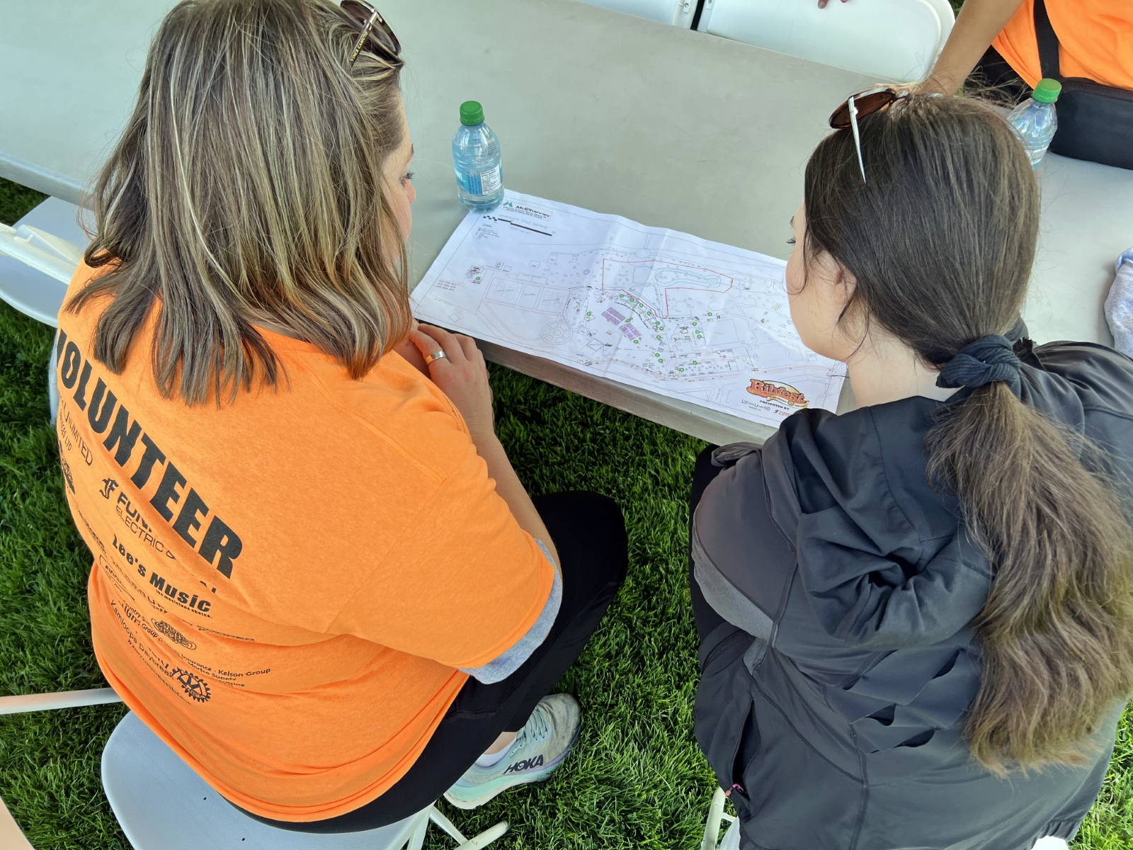 Dawson Group volunteers at Riverside Park during Kamloops Ribfest 2025